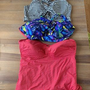 Bundle of 3 swim tops